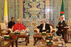 الرئيس تبون وبابا الفاتيكان 