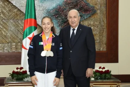 الرئيس تبون - كيليا نمور