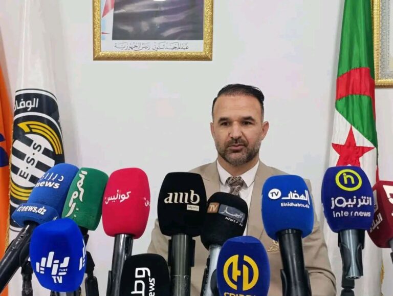 فريد ملولي المدير الرياضي الجديد لفريق وفاق سطيف يرفع سقف الطموحات